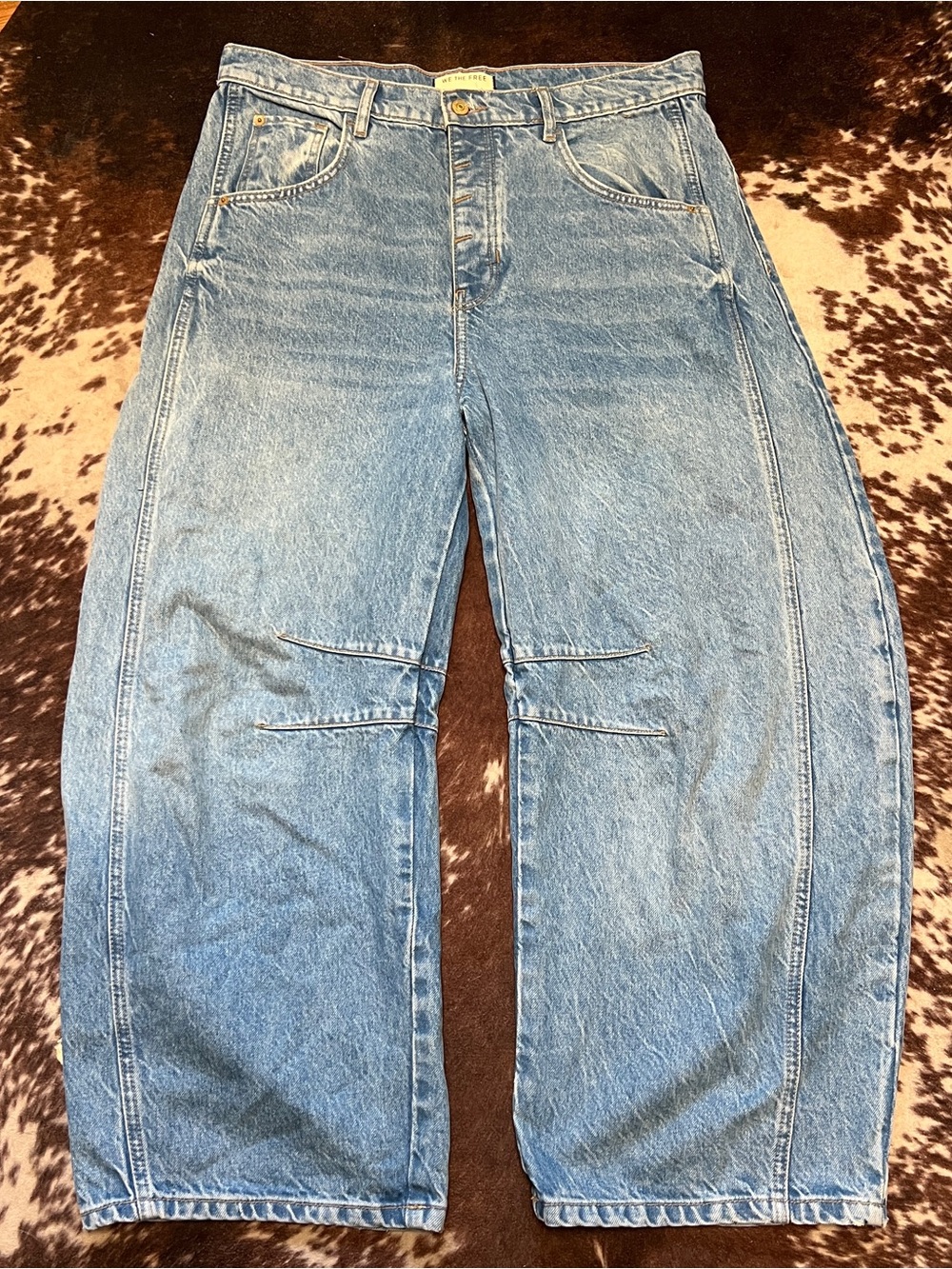 We The Free barrel Jeans